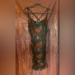 ❌SOLD❌ Green Dress (Patterned)